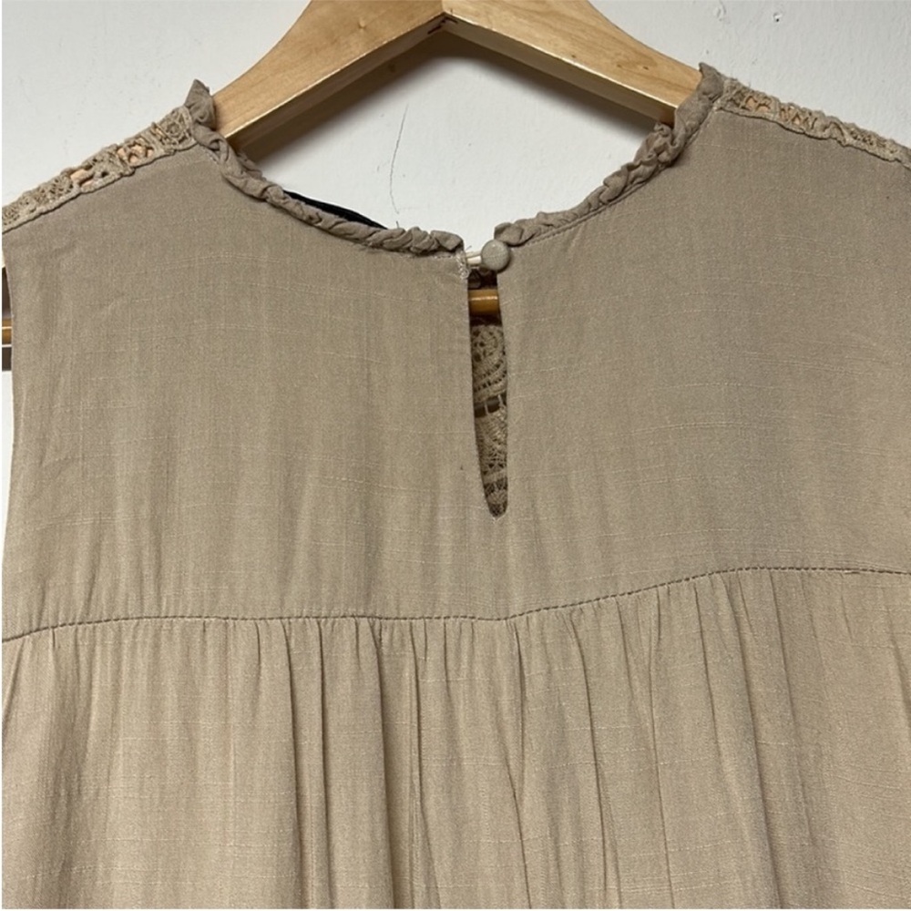 Davi & Dani Lace Baby Doll Midi Boho Dress - Picture 7 of 7